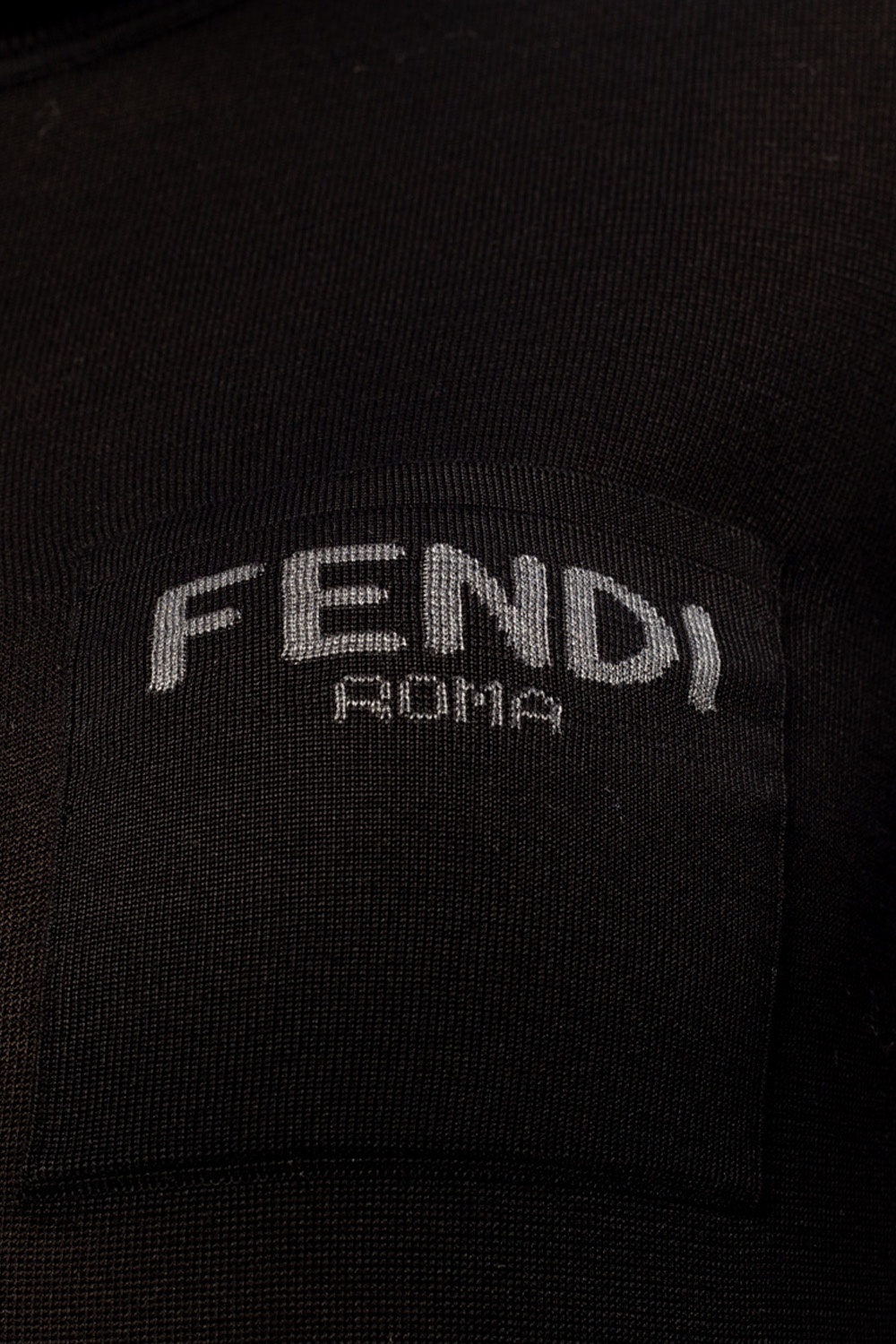 Fendi Silk sweater with logo